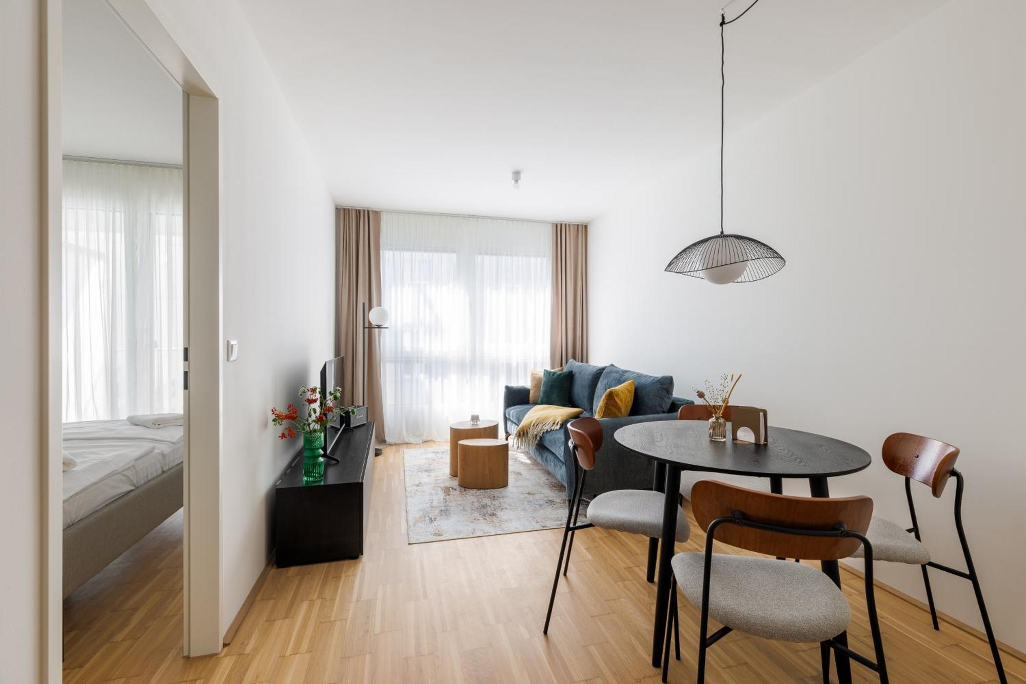 Coho City Apartments Mit Hauseigener Tiefgarage Viena Exterior foto